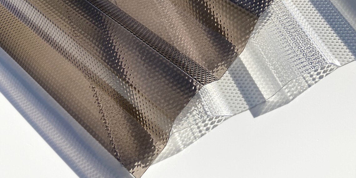 Polykarbonátové trapézové desky